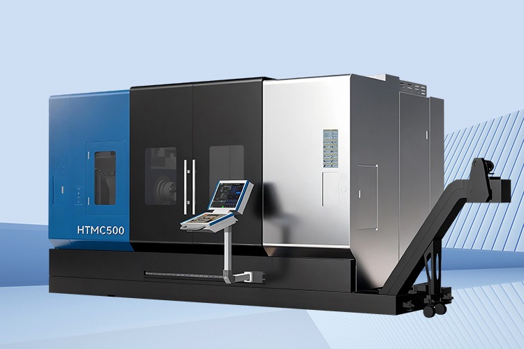 Centro de Torneamento e Fresamento de 5 Eixos HTMC500