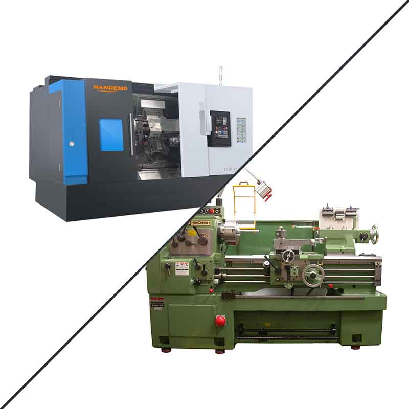 Qual é a diferença entre um torno CNC e um...