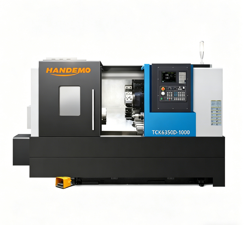 Torno CNC de leito inclinado TCK6350D