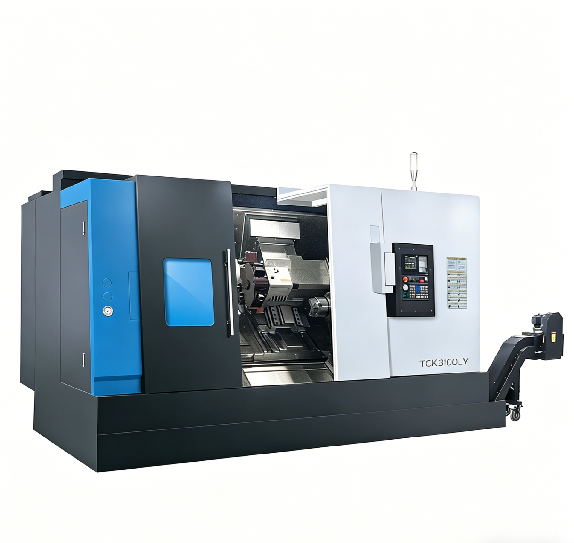 Máquina CNC de torneamento e fresamento TCK3100LY