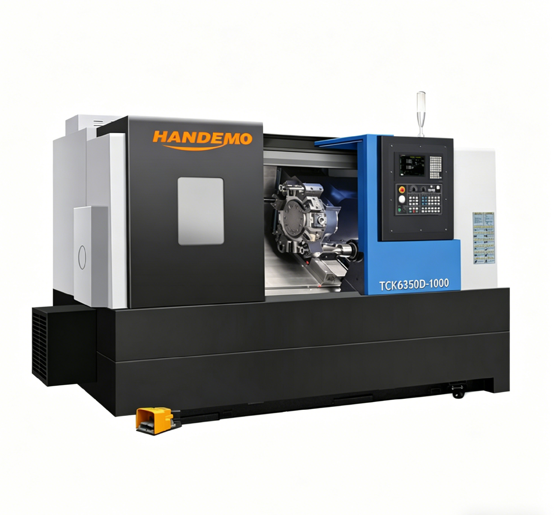 Torno CNC de leito inclinado TCK6350D
