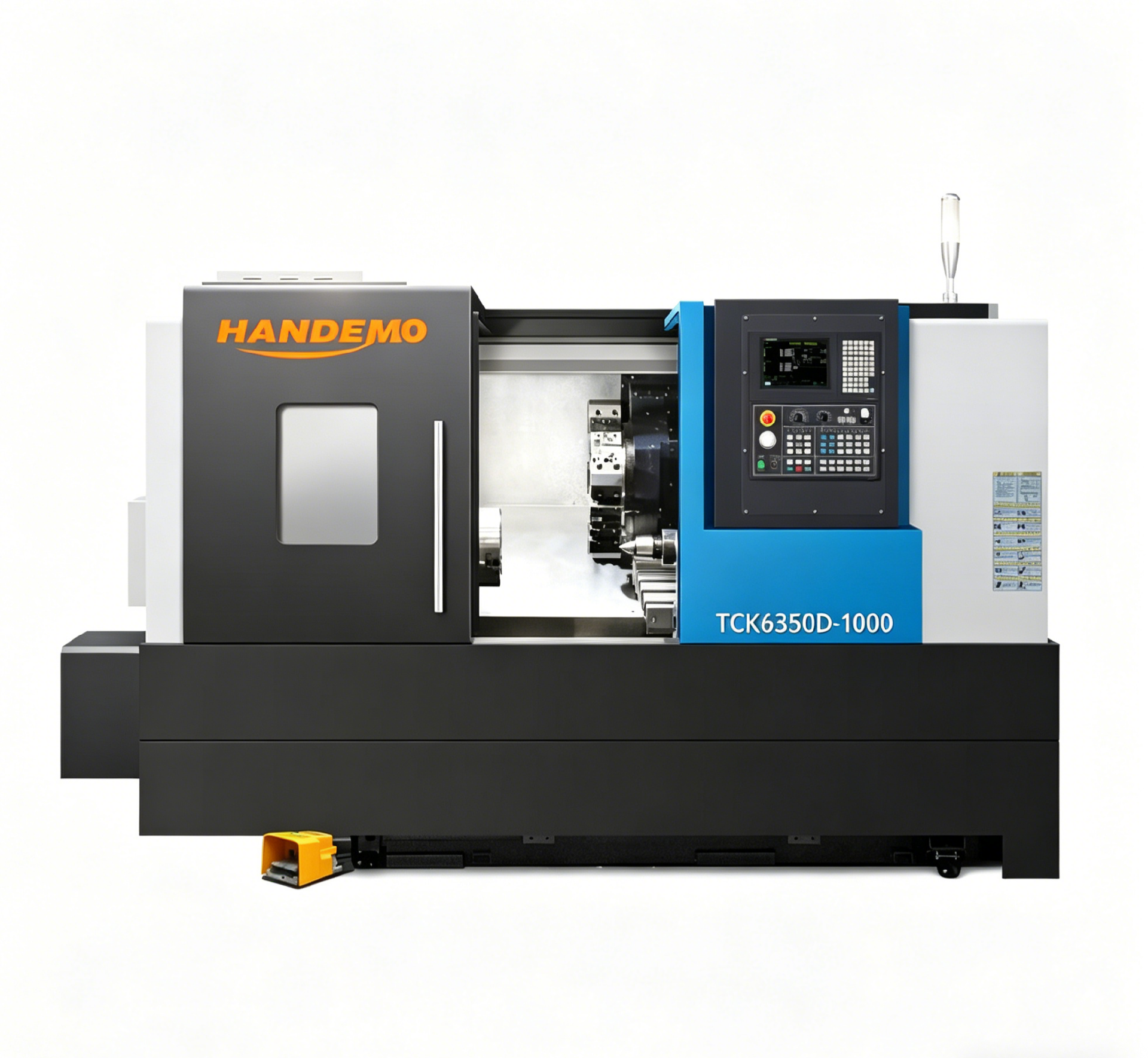 Torno CNC de leito inclinado TCK6350D