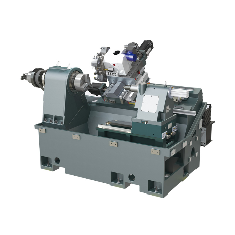 Torno CNC de leito inclinado TCK50