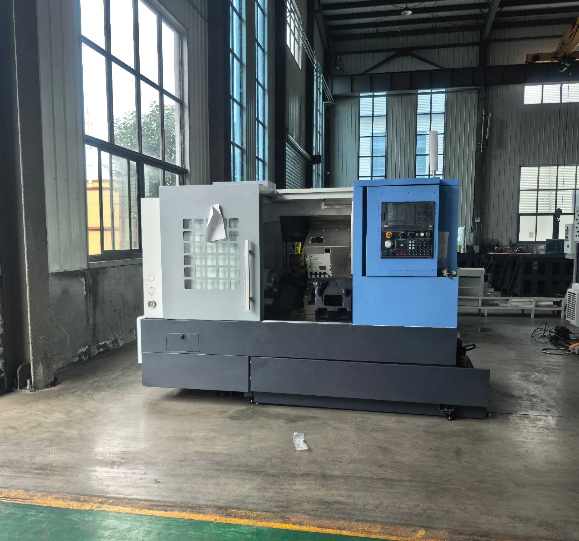 Torno CNC de leito inclinado TCK6050