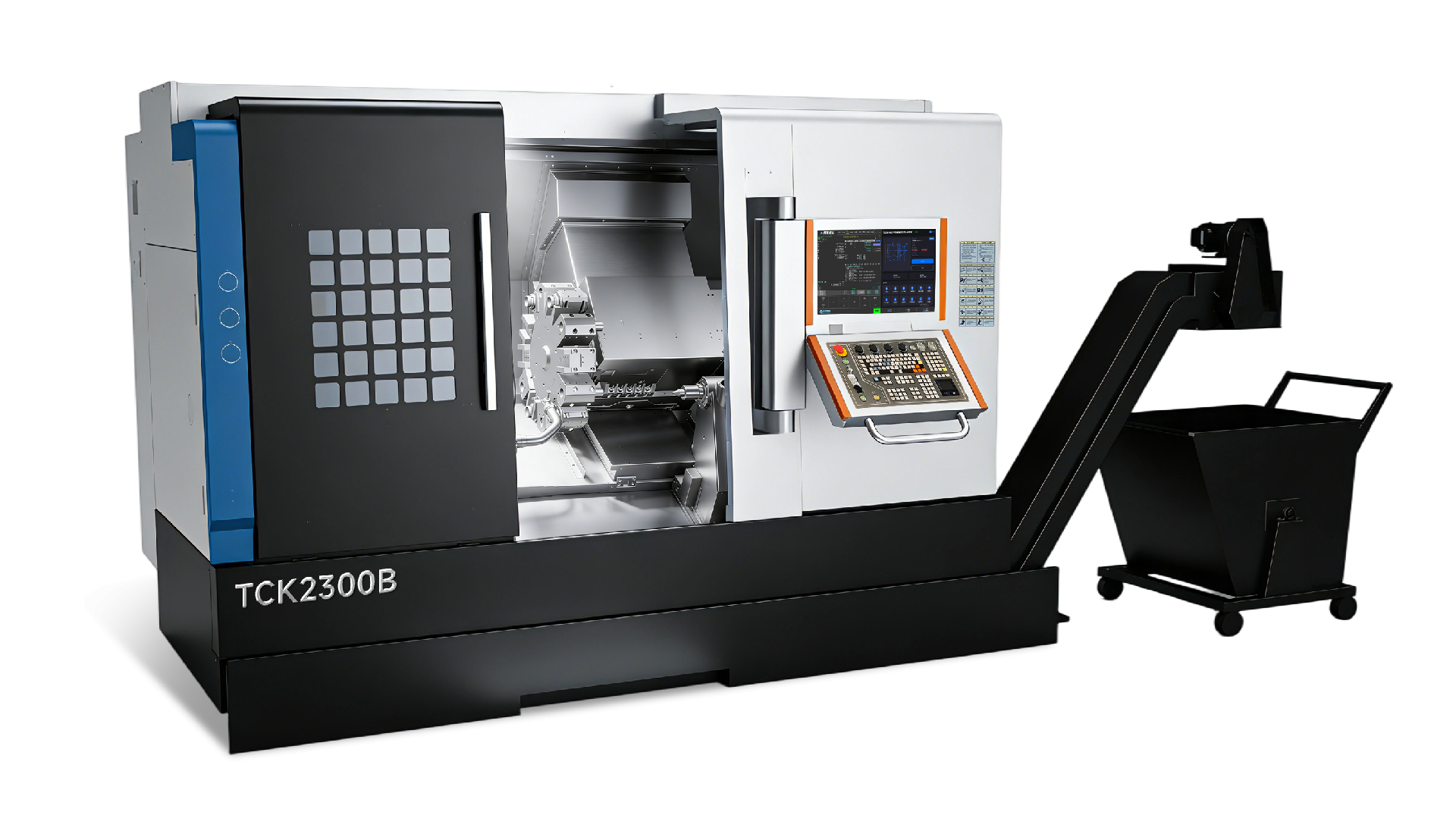 Máquina CNC de torneamento e fresamento TCK2300B