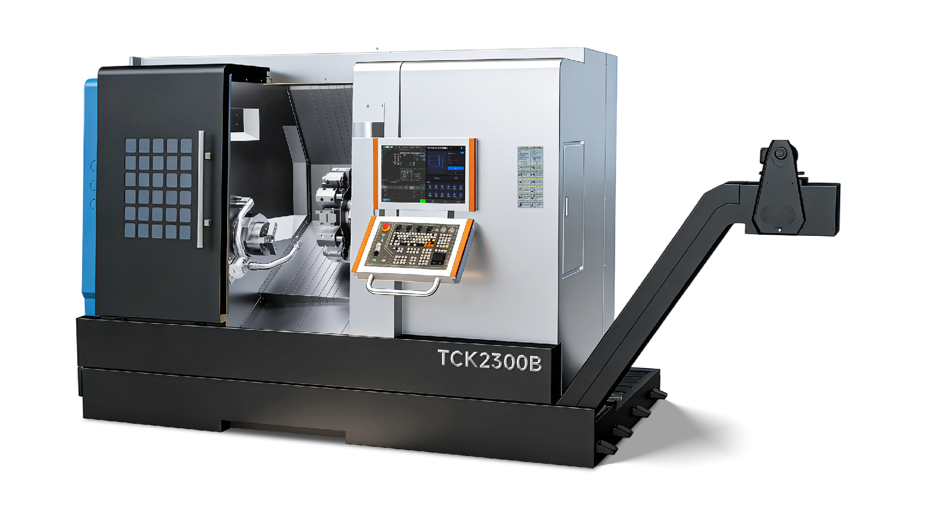 Máquina CNC de torneamento e fresamento TCK2300B