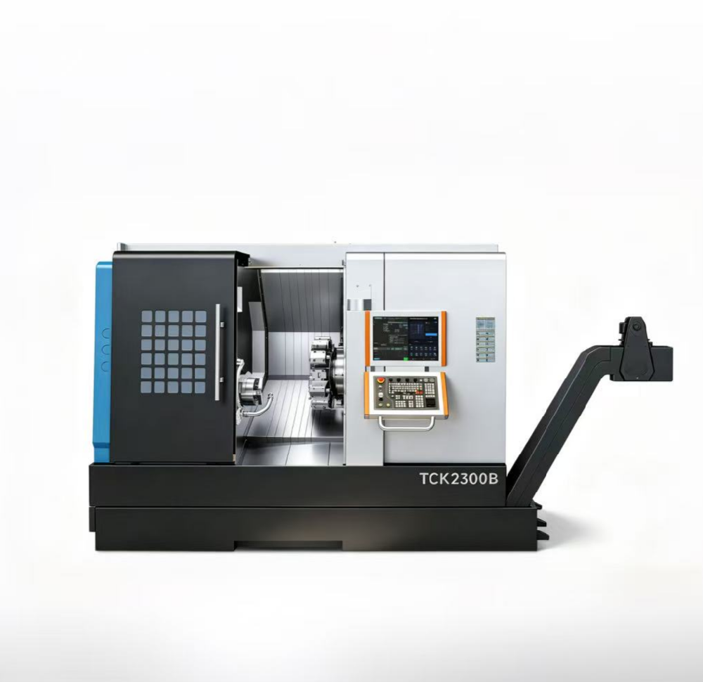 Máquina CNC de torneamento e fresamento TCK2300B