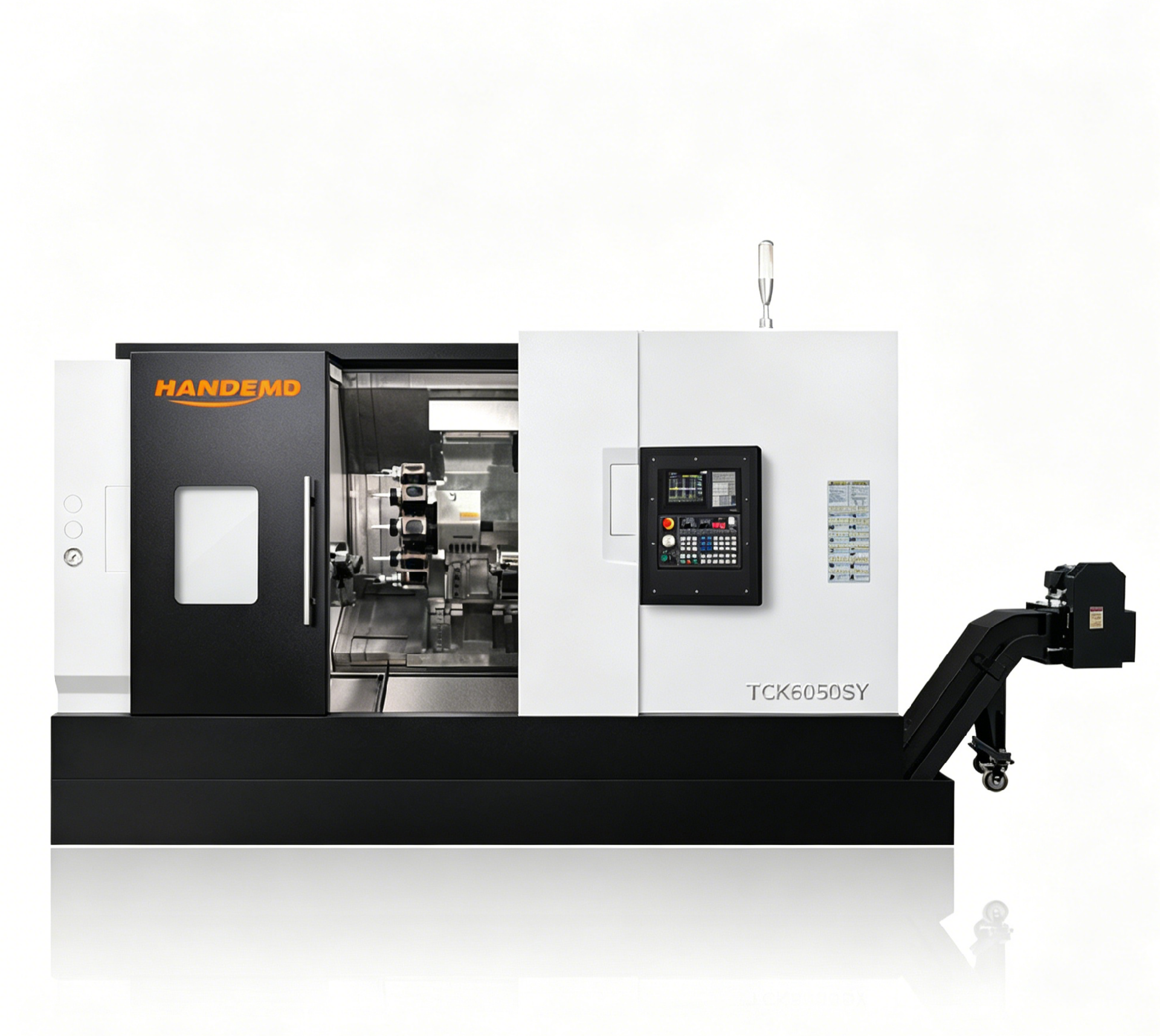 Máquina CNC de torneamento e fresamento TCK6050SY