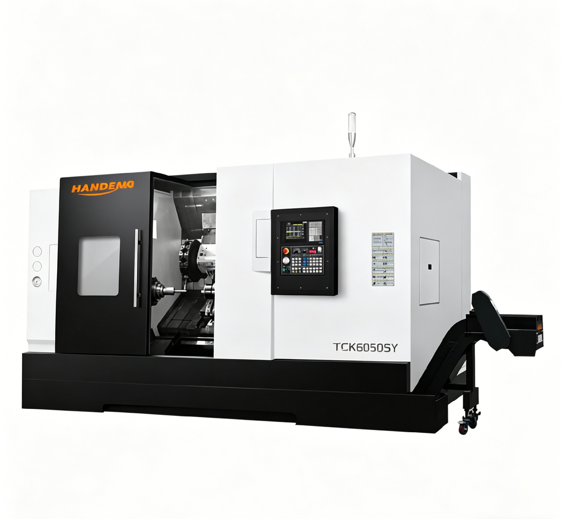 Máquina CNC de torneamento e fresamento TCK6050SY
