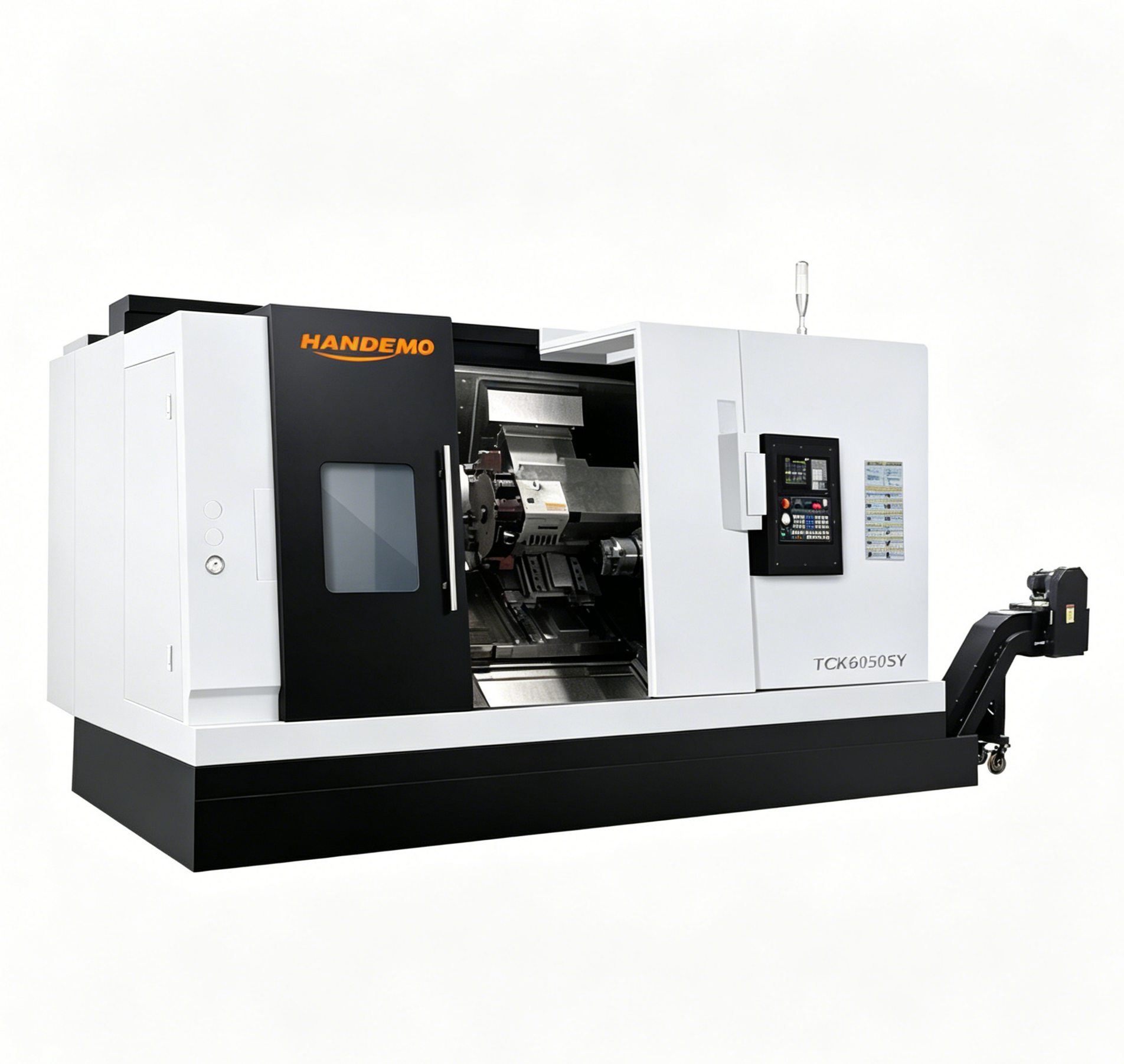 Máquina CNC de torneamento e fresamento TCK6050SY