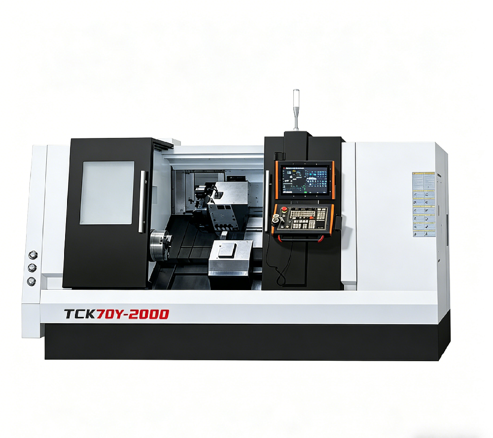 Máquina CNC de torneamento e fresamento 70Y