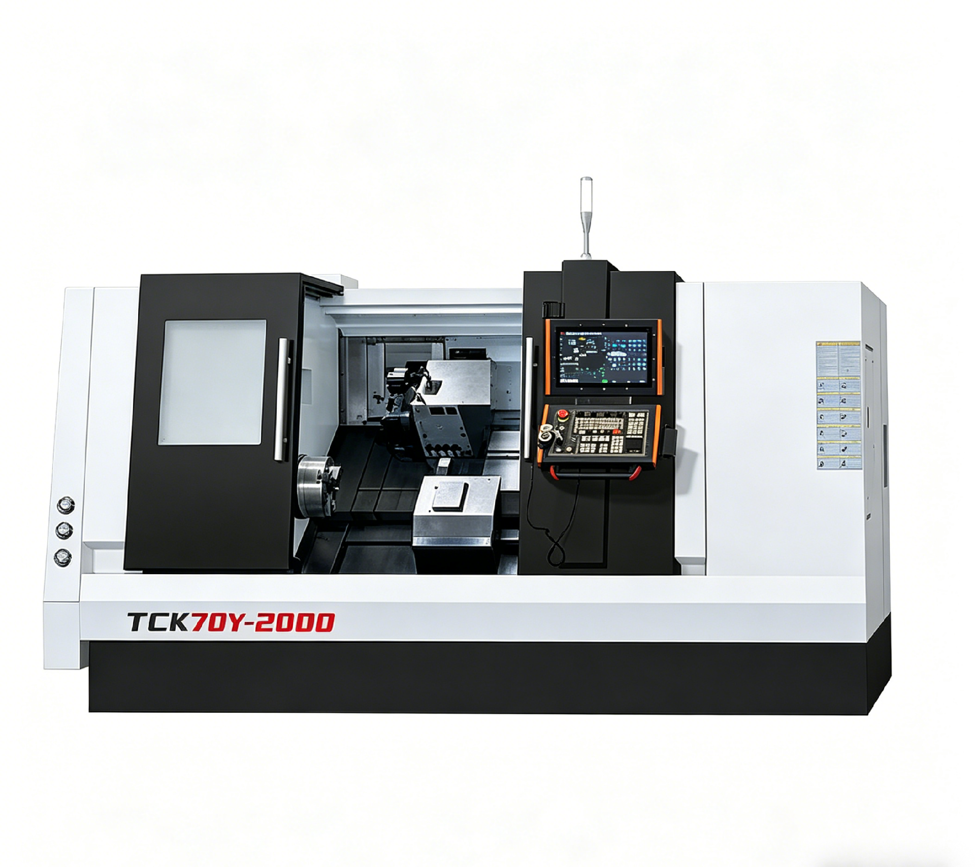 Máquina CNC de torneamento e fresamento 70Y
