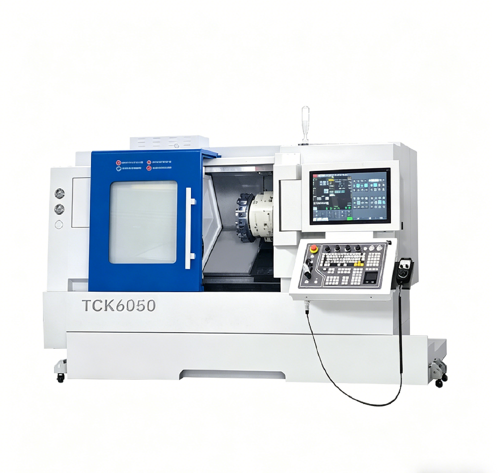 Torno CNC de leito inclinado TCK6050