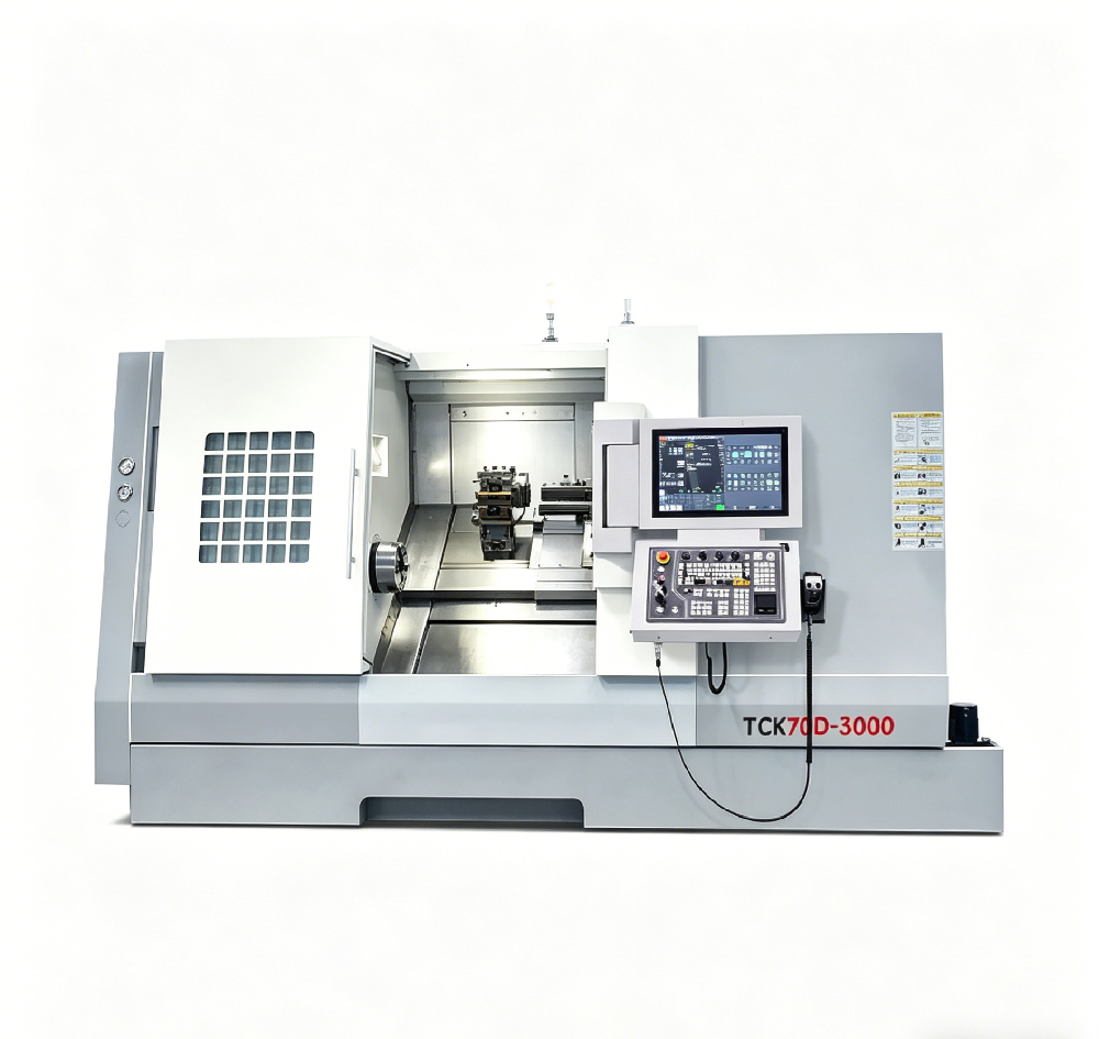Torno CNC de leito inclinado TCK70D