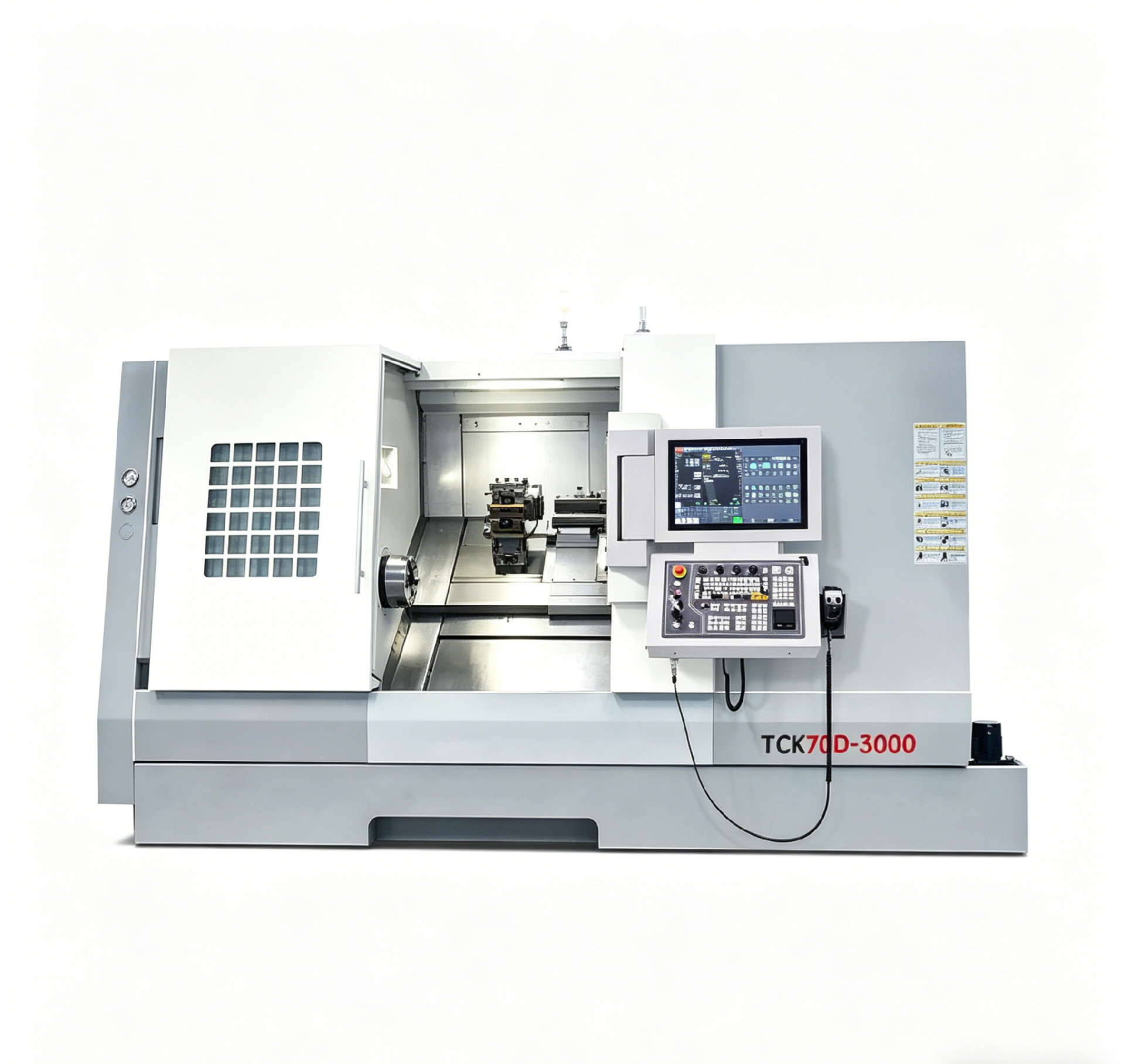 Torno CNC de leito inclinado TCK70D