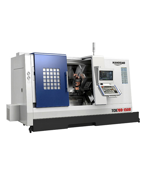 Tornos CNC de leito inclinado