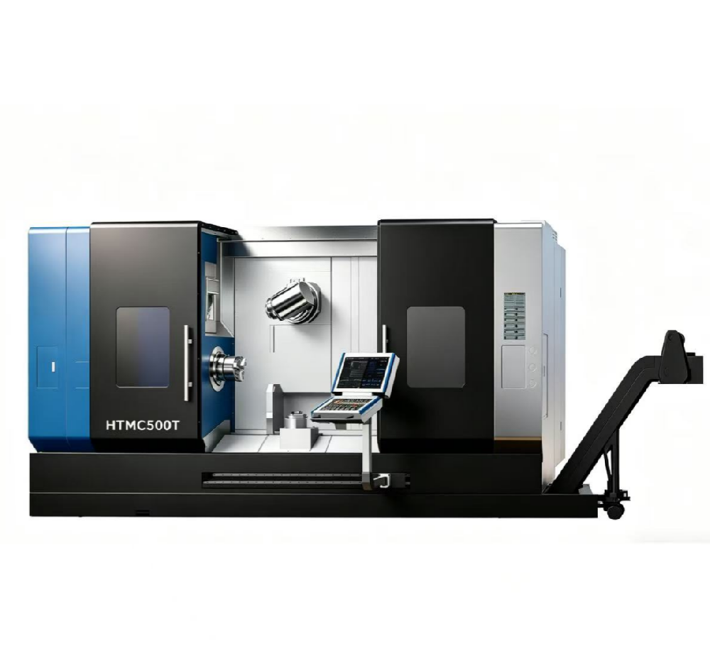 HTMC500 de torneamento e fresamento de 5 eixos: precisão total