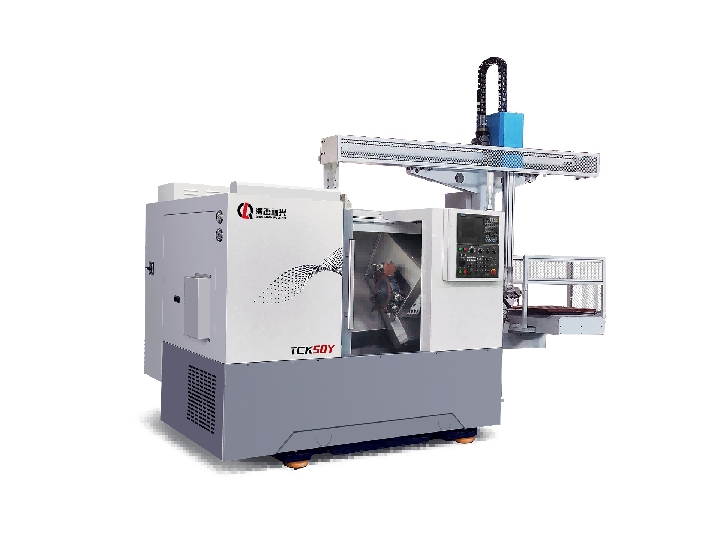 Automação com carregador de pórtico CNC