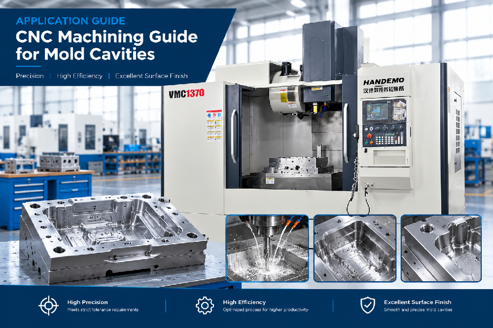 Guia de usinagem CNC para cavidades de molde
