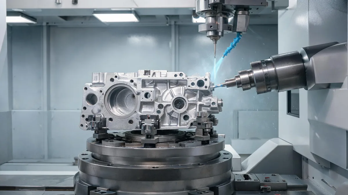 Soluções de usinagem CNC para carcaças de caixas de câmbio automotivas